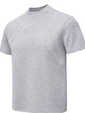Men's Plus Size Classic Fit Round Neck T-Shirt