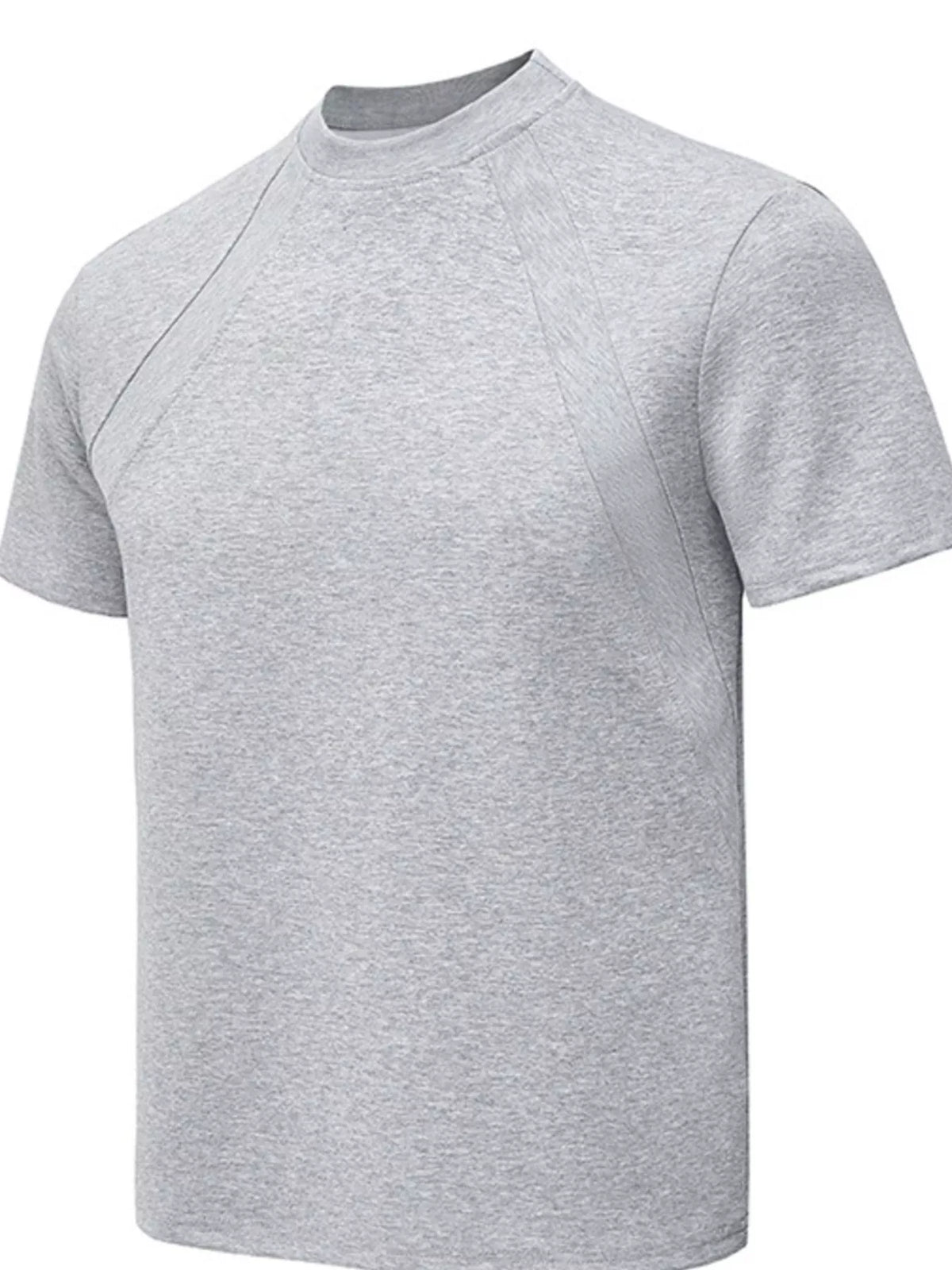 Men's Plus Size Classic Fit Round Neck T-Shirt