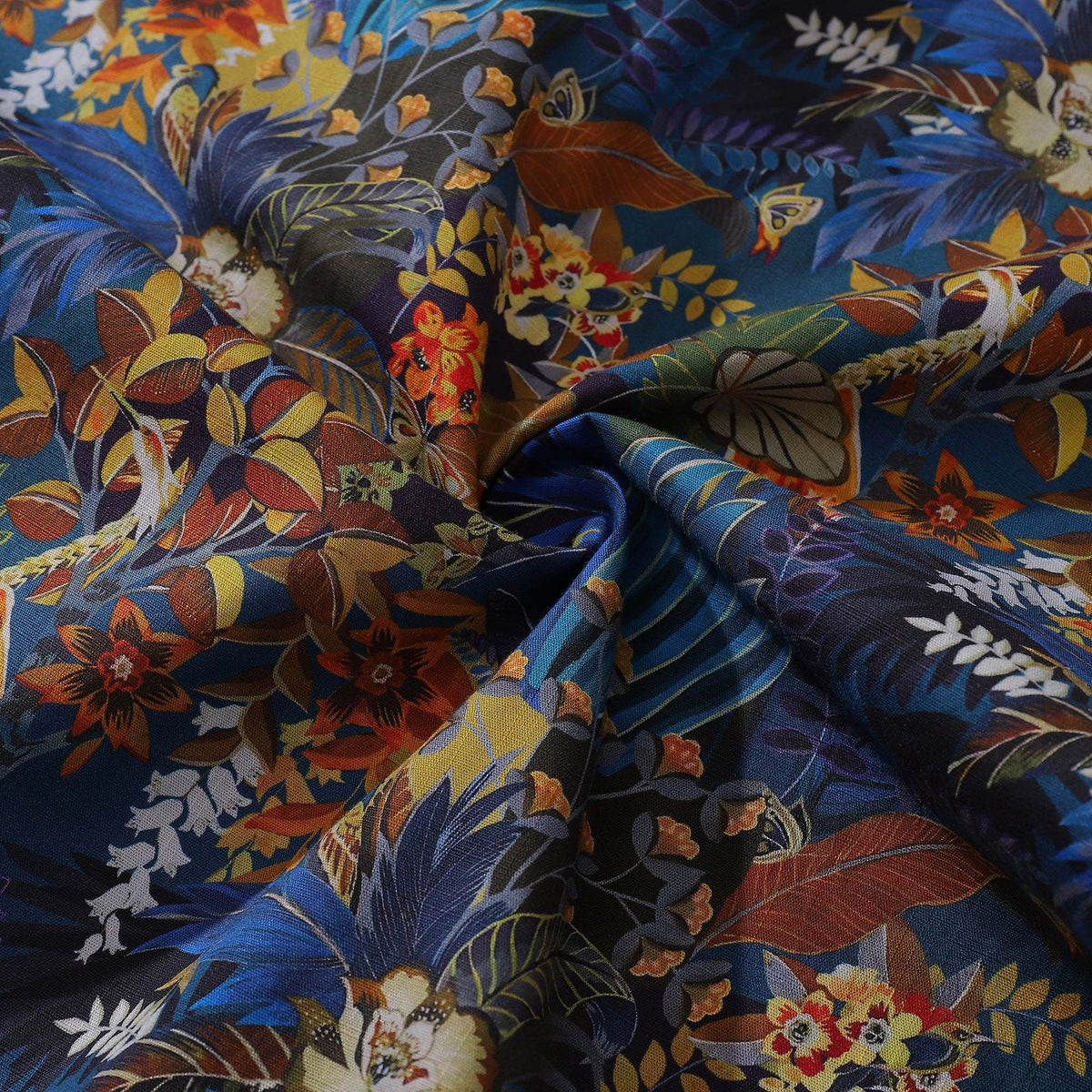 Hawaiian Shirt For Men Leisure time Button-down Short Sleeve 100% Cotton Shirt By Seven