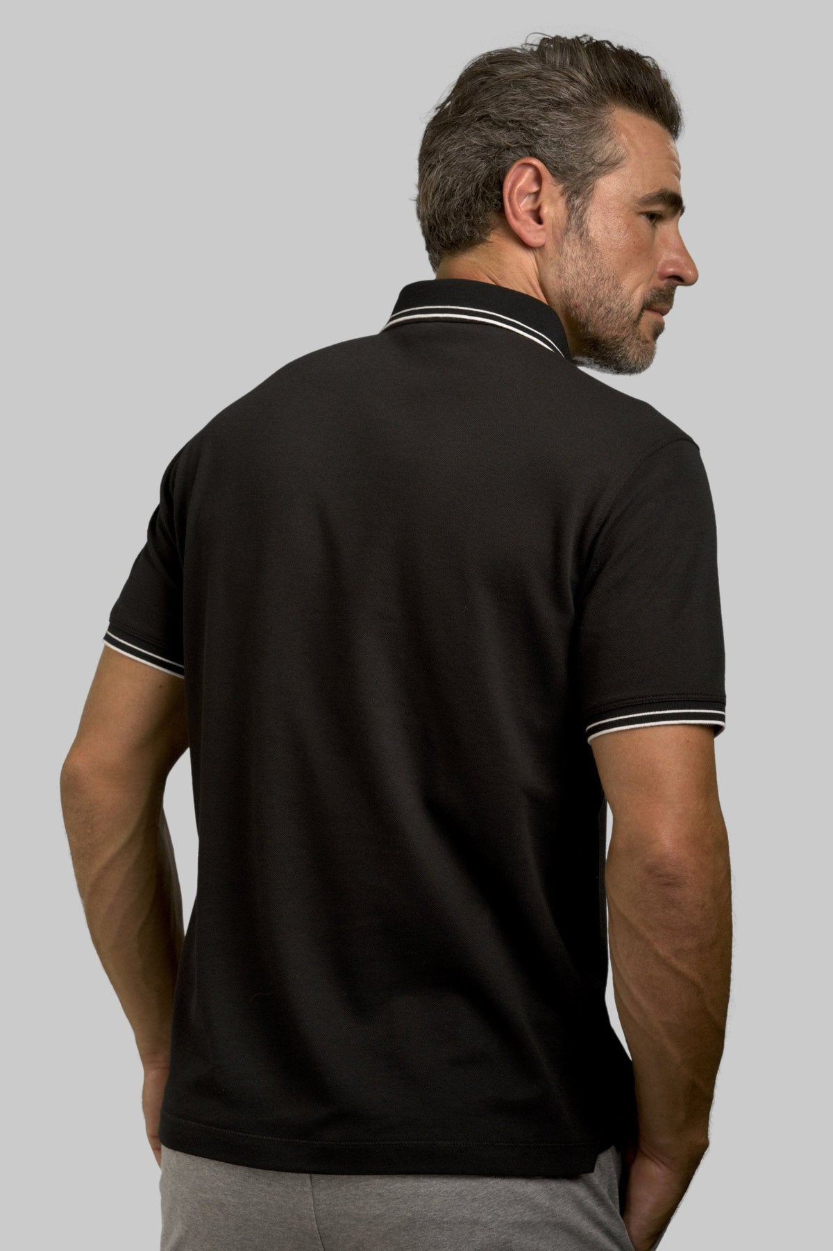 Happy Polo Shirt - Black